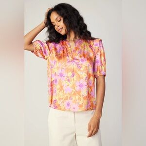 Current Air Floral Blouse
